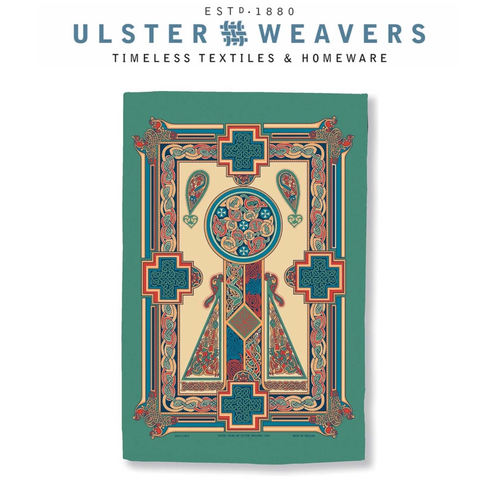 Ulster Weavers Celtic Panel Linen Kitchen Towel- 5494